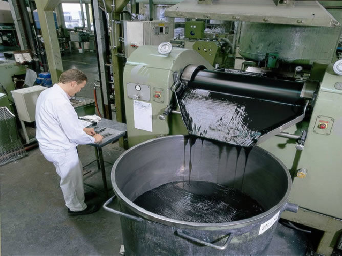 Siebdruck Glas Nachhärtung Einbrennfarbe Farbsysteme