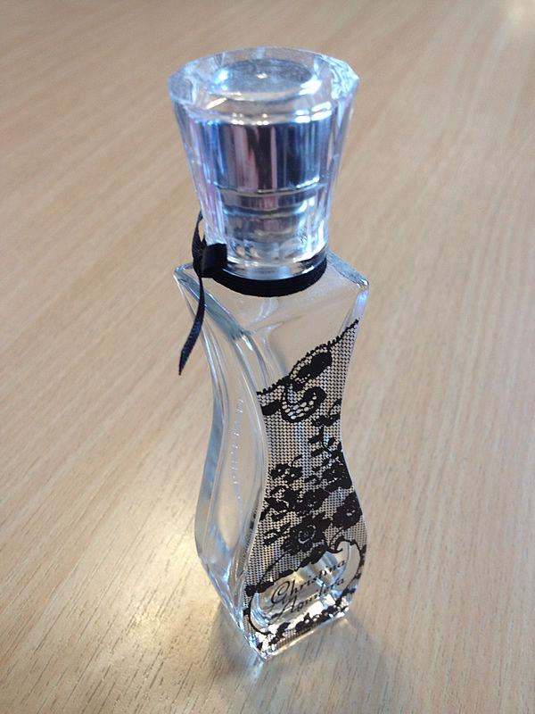 Glas Parfume Flakon Siebdruck