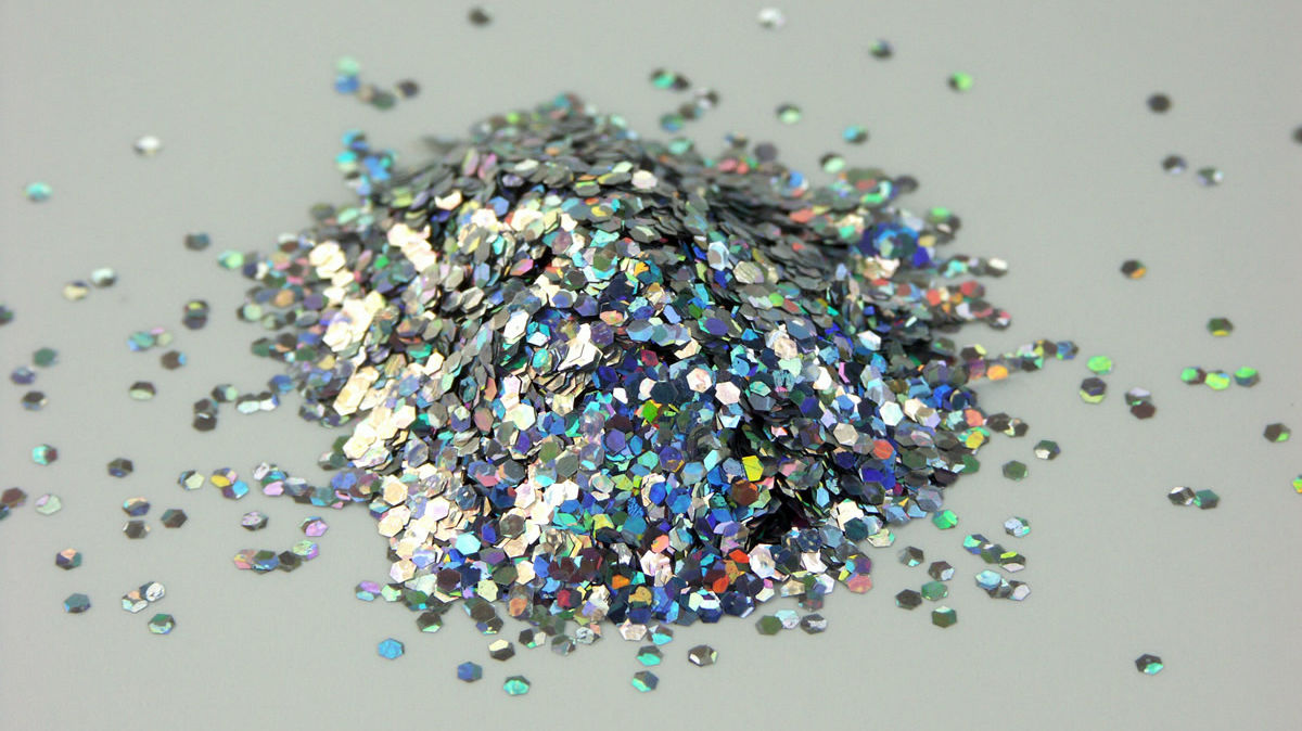 Glitter Siebdruck Anwendungen