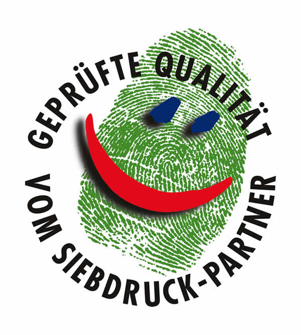 Siebdruck-Partner Partner Überblick Qualität Know-How Daumenabdruck